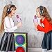 Amazmic Toys for Girls, Kids Karaoke Microphone Toddler Microphone for Kids with Lights, for Girls, Birthday Party Boys Toy Age 3 4 5 6 7 8+(Light Pink)