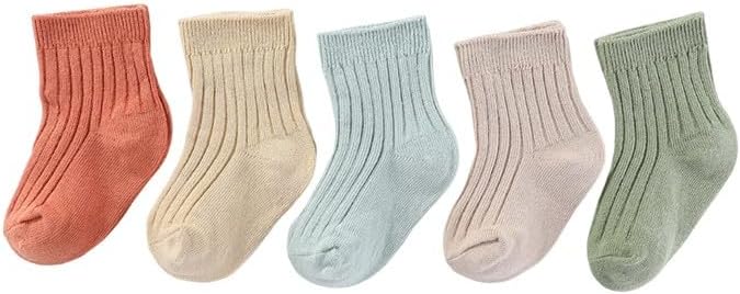 Baby Boy Girl Cotton Hat Mitten Sock Set 15 Pack Infant Essential Accessories for 0-6 Months - Image 6