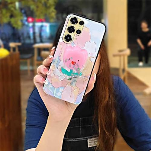 Phone Case Compatible with Oukitel C68, Back Cover Waterproof Simplicity Cartoon Quicksand Skin feel silicone Dirt-resistant Gli