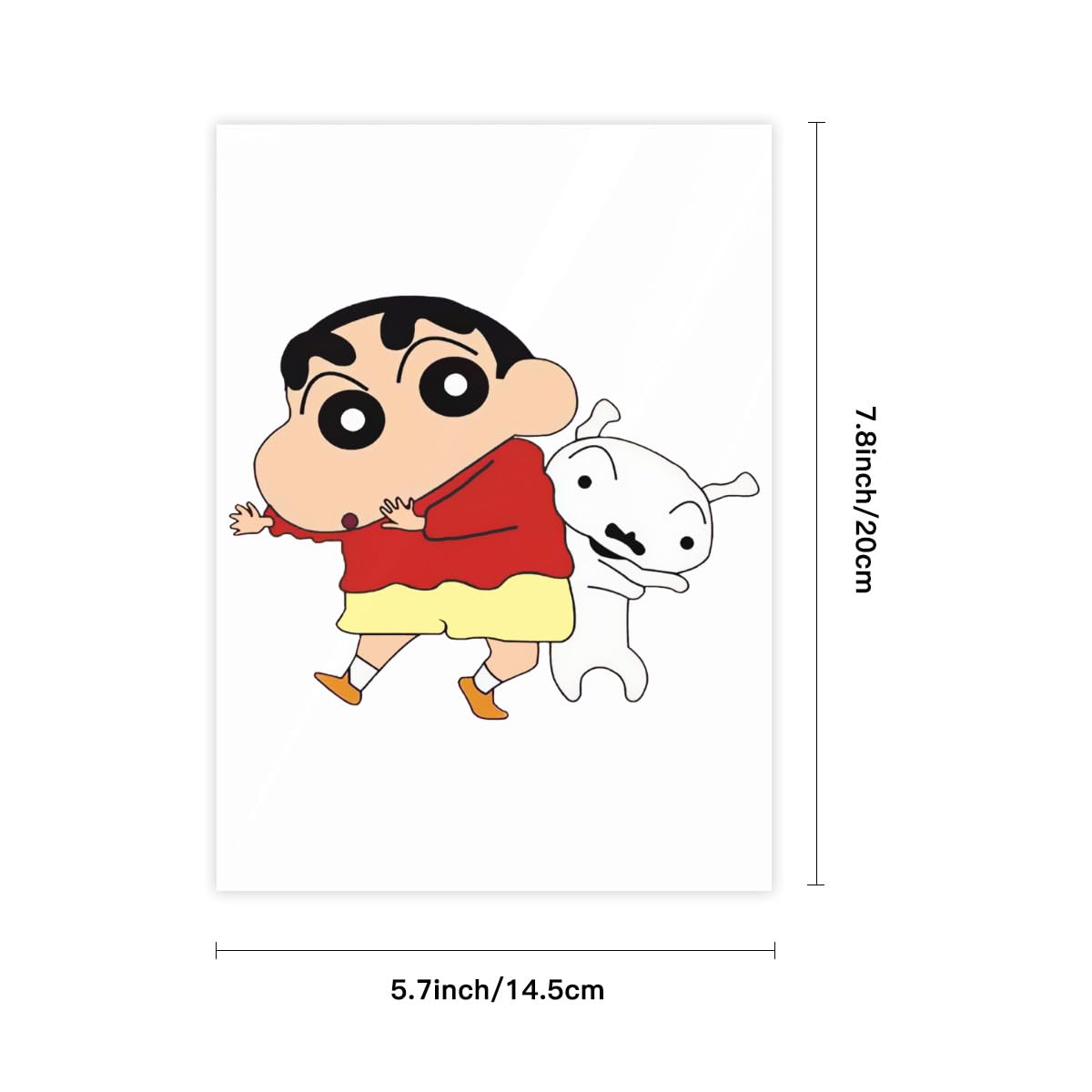 Amazon.co.jp: クレヨンしんちゃん クリスタルステッカー 防水