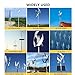 3KW Vertical Wind Turbine Kit, 3-Blade Low-Speed Generator, 24V Eco-Friendly Power System with Permanent Magnet Levitation & Controller, Renewable Energy Solution