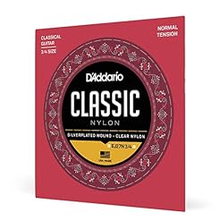 D’Addario Cordes d’étude pour guitare classique 3/4 D’Addario EJ27N, Normal - Les Beatles, Paul McCartney, John Lennon, RIngo Starr, George Harrison