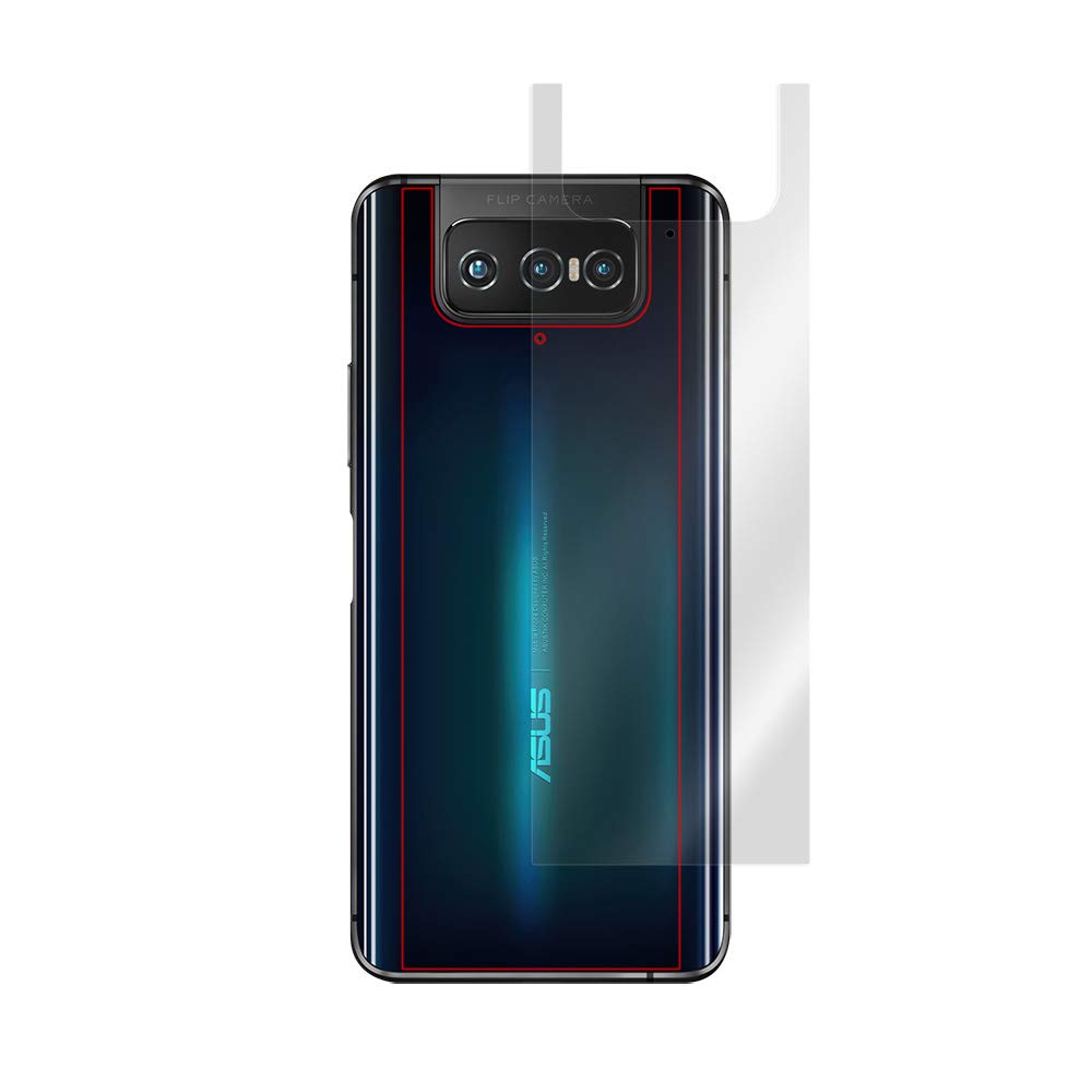 Amazon | ミヤビックス 光沢背面保護フィルム 防指紋 防気泡 ASUS