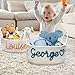 Personalized Baby Name Basket Custom Cotton Rope Diaper Caddy Nursery Organizer Stortage Bin