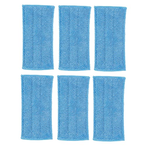 FOMIYES 6pcs Mop Replacement Cloth Mop Replacement Head Floor Cleaning Mop Cloth Replacement Mop Pad Mop Head Pad for Mop Mopping Pad Mop Pads Mop Replacement Pads