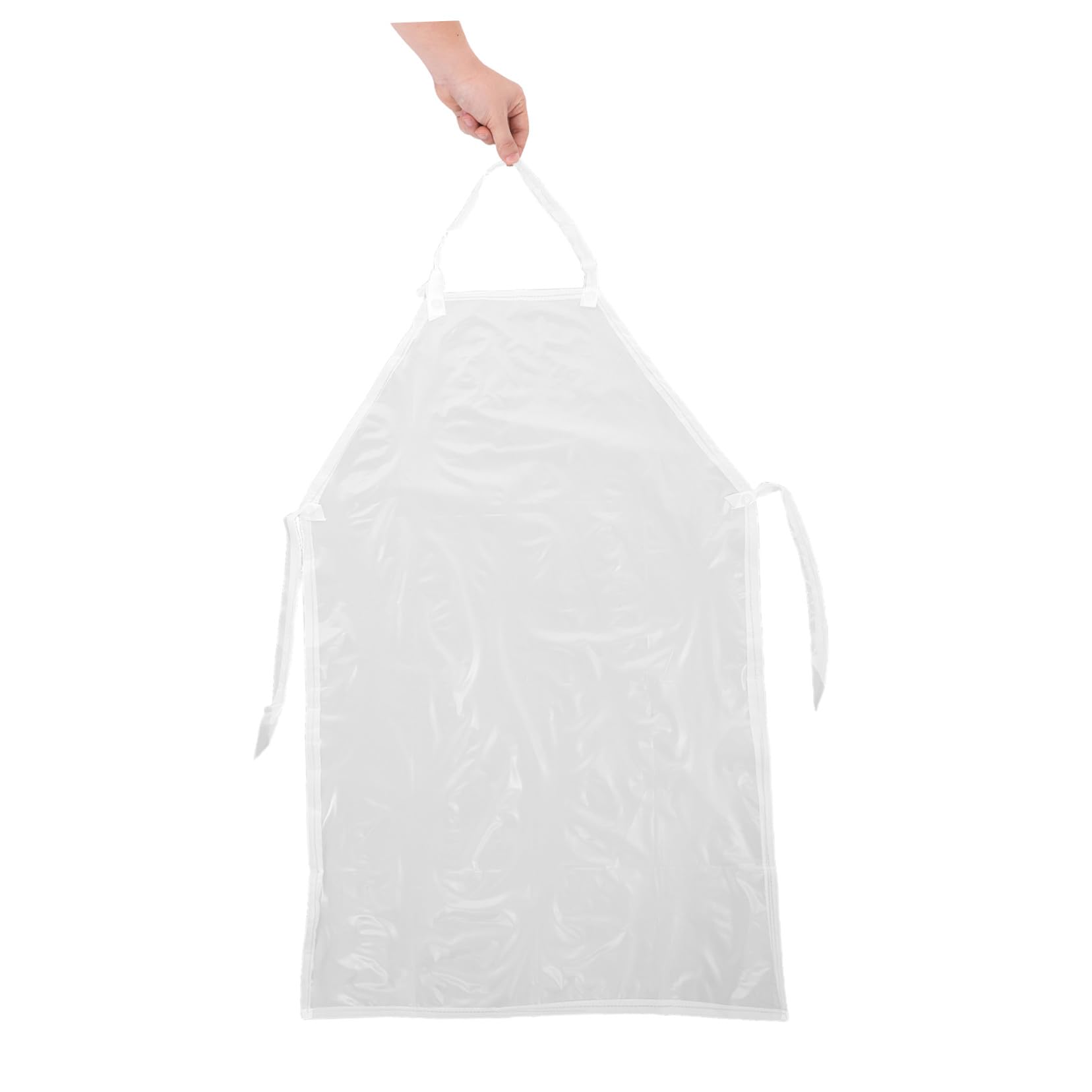 KOMBIUDA 4 Stücke Wasserdichte PVC Schürzen Lang Ölresistent Unisex Leichter Schutz für Küche Grillen Gartenarbeit Haustierpflege Vielseitig Einsetzbar Robust und Pflegeleicht