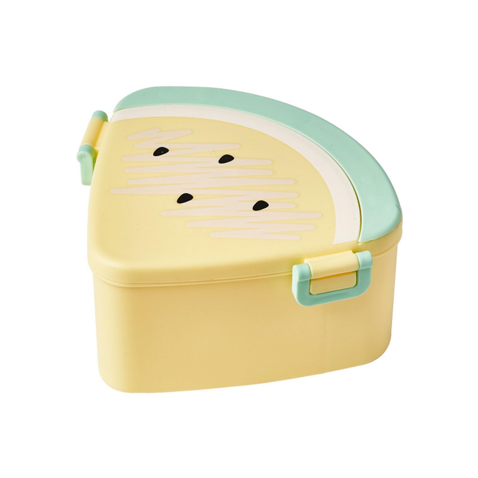 Zkbszn Tableware,Cartoon Lunch Box for Kids Leakproof and Microwavable Safe Container with 3 Compartments for Girls Boys