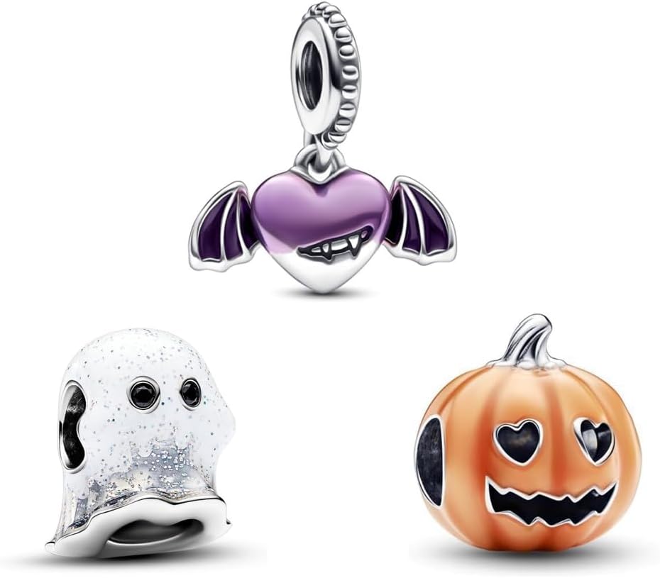 Christmas Fashion Charms for Bracelets and Necklace Pendant Bead Charm Jewelry Present for Women Family Friends