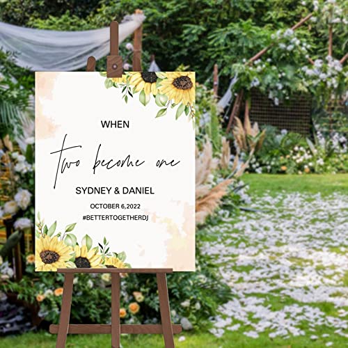 Panneau bienvenue mariage personnalisé pour guider facilement vos invités - 2