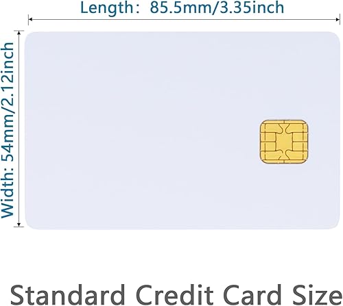 Miniatura 4 de 1Pack J2A040 Chip Java JCOP Tarjetas sin fusionar JCOP21-40K Tarjeta inteligente con 2 pistas 0.331 in HICO banda magnética