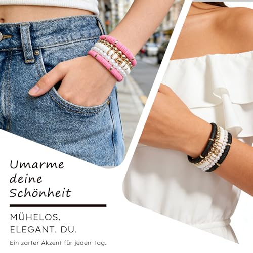 Giftota Elegantes Geburtstagsgeschenk für Frauen – Schwarze Schleifen Geschenkbox als exklusives Wellness Geschenkset mit Duftkerze, Badebombe & stilvollen Beauty Accessoires