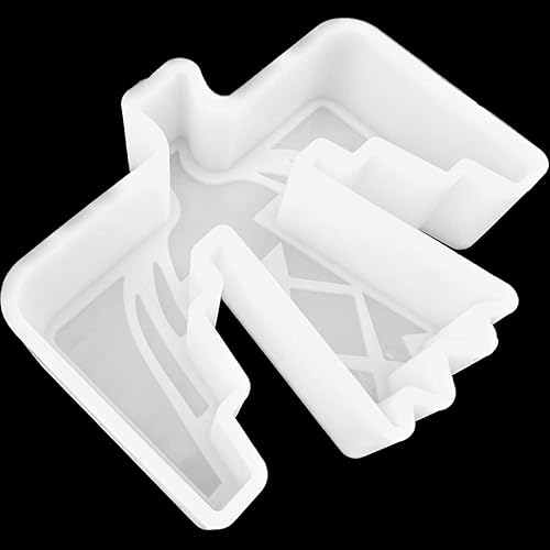 Freshie - Molde de silicona Freshie para automóvil, 4 14 pulgadas de largo x 5 pulgadas de ancho x 1 14 pulgadas de alto para cuentas aromáticas,