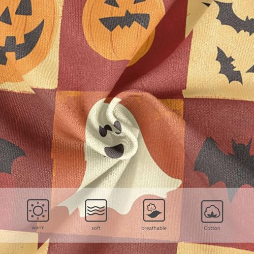 Cotton Toddler Underwear Custom Halloween Icons Pumpkins Orange Panties for Girl Aesthetic Briefs Underpants 2t3