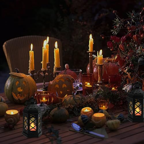 2 Pezzi Lanterna Decorativa Vendemmia Lanterna con...