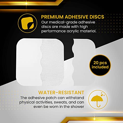 Magnetrx® Magnetic Spot Magnet Kit - Ultra Strength Magnets - Large Spot Magnets For Back, Shoulders, Knee, Hips, Neck & Body #TOP4