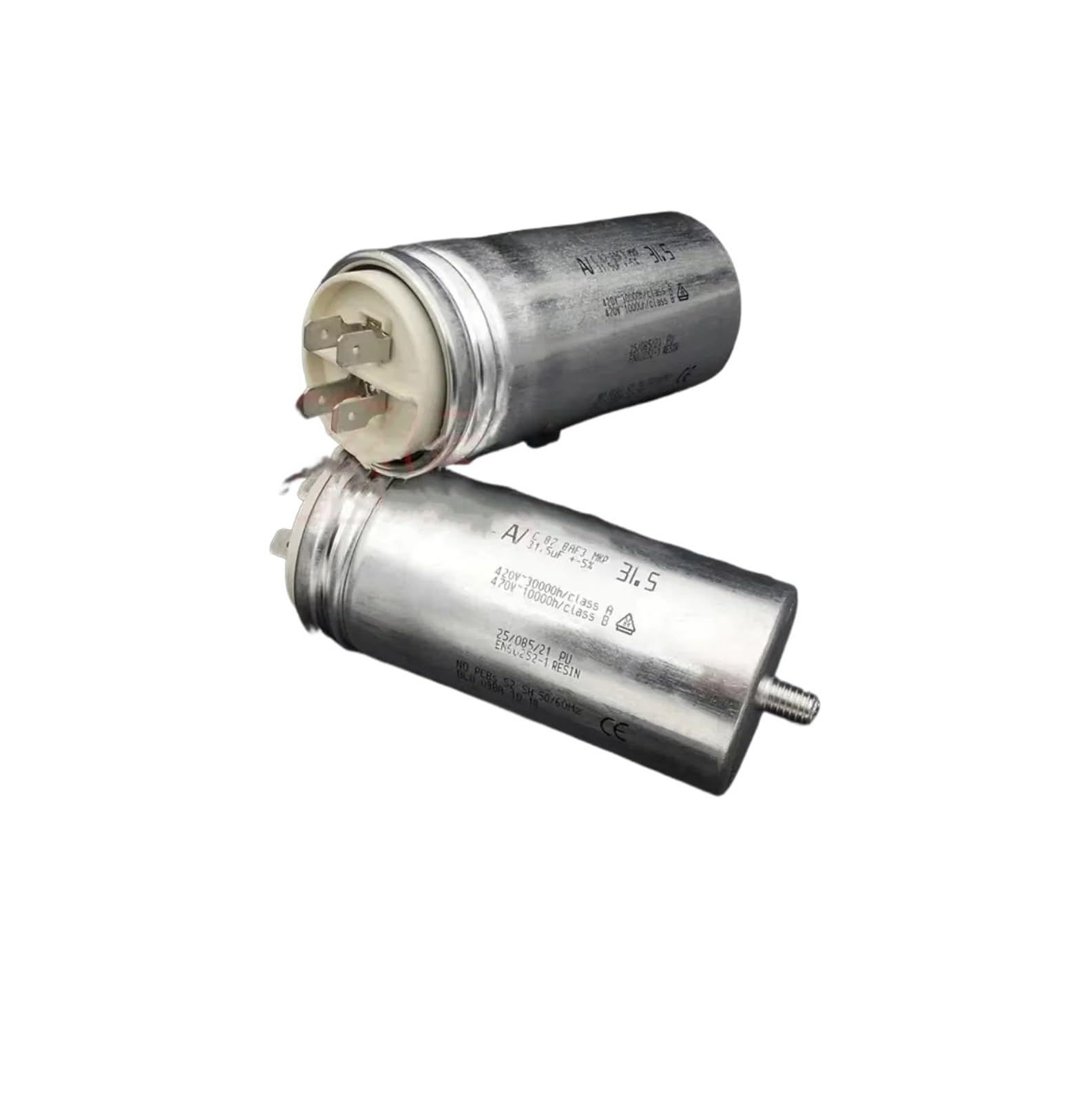BALYDLUL 1pcs 2UF 3.5UF 10UF 14UF 12UF 20UF 30UF 31.5UF 40UF 420V 470V capacitor(14UF 40X78)
