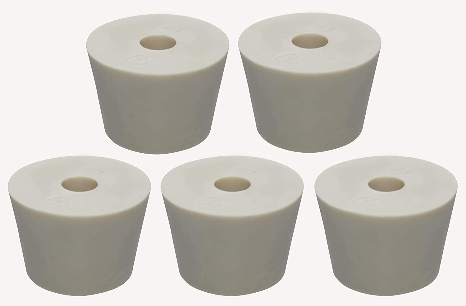 SocalHomeBrew No.7 Stopper for 5 gal Carboy - set of 5