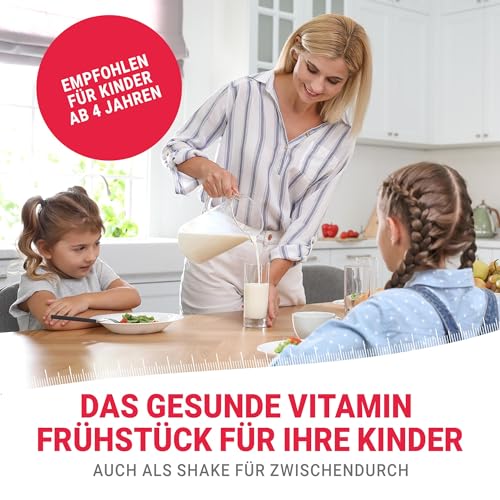 Progressol Protein Shake - spezieller Kinder Nährstoffkomplex aus Proteinen, Aminosäuren, Präbiotika, Ballaststoffen, Vitaminen und Mineralstoffen