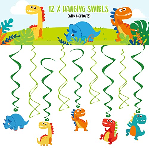 Decorlife FT-ZH-QDA039 Dinosaur Birthday Party Supplies Serves 16 thumb #3