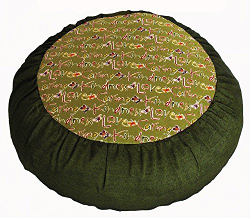 Boon Decor Meditation Cushion Zafu Pillow - Limited Edition - Loving Kindness