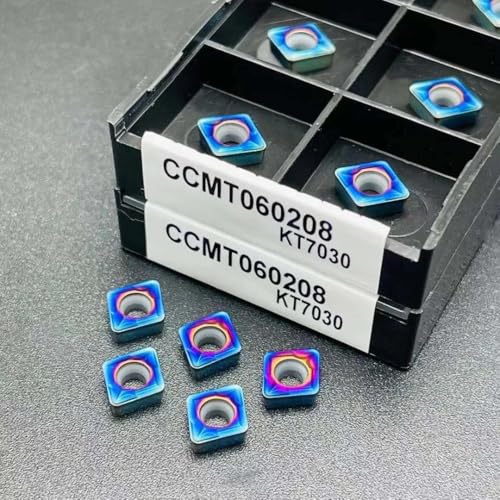 Kit 10 herramientas de torneado CCMT060204/CCMT060208 miniatura 2