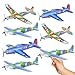 ArtCreativity Foam Flying Glider Planes for Kids, Set of 12, Lightweight Planes with Various Designs, Individually Packed Airplanes, Fun Birthday Party Favors, Goodie Bag Fillers for Boys & Girls