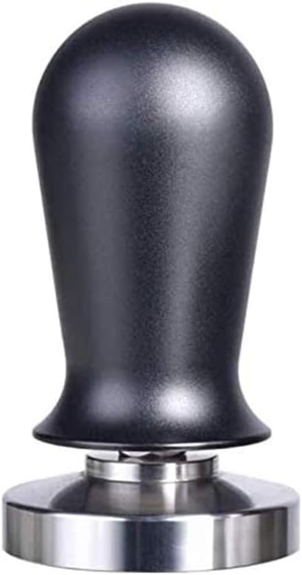 53mm Calibrated Espresso Tamper,Calibrated Coffee Tamper with Spring Loaded Stainless Steel Flat Base, Professional Barista Espresso Hand Tamper Tamper