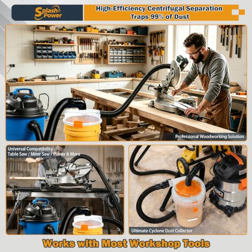 SplashPower Cyclone Dust Separator