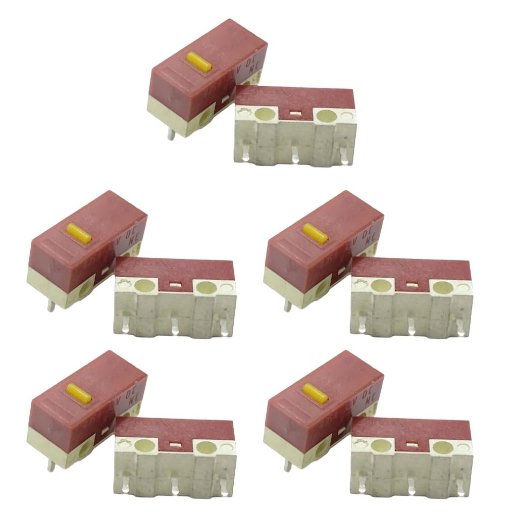 Precise Noiseless Mouse Microswitch 10M Clicks for Accurate and Fast