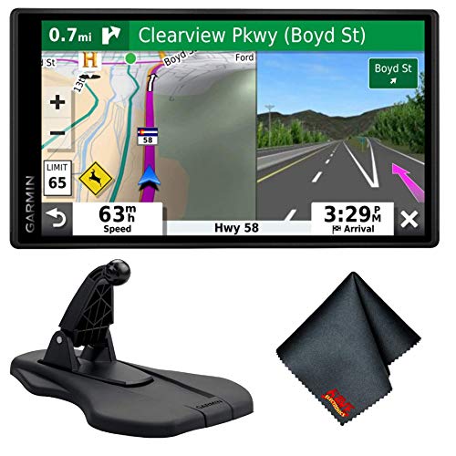 Garmin DriveSmart 55 W/Traffic 5.5" Display GPS Navigator + Friction Dash Mount