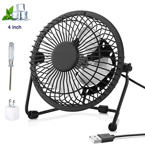 2020 Upgrade USB Fan - houmi 4 inch Mini Desktop Office Fan