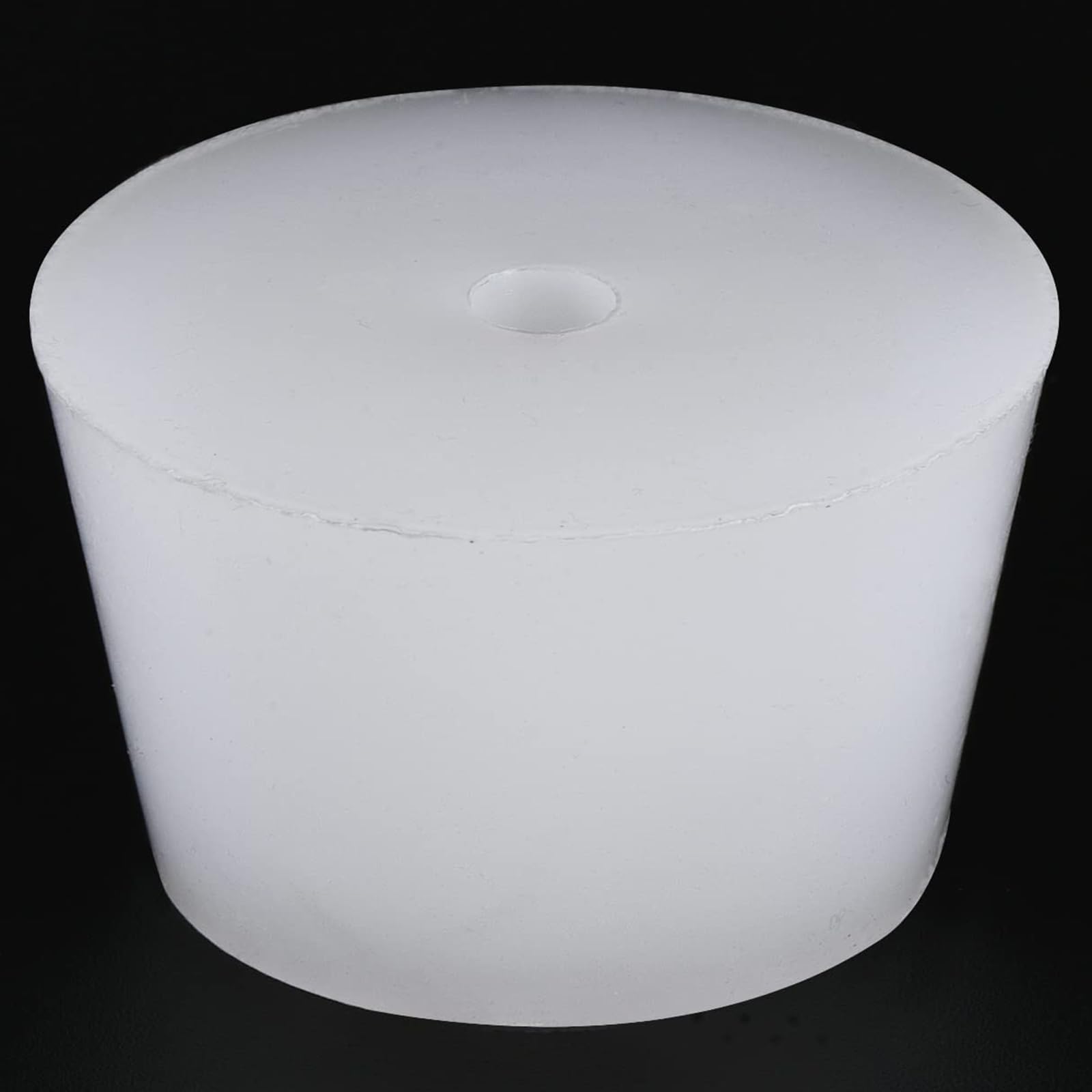 TOP-VIGOR Rubber Tapered Plug, 42mm to 52mm Drilled Silicone Stopper - Image 3