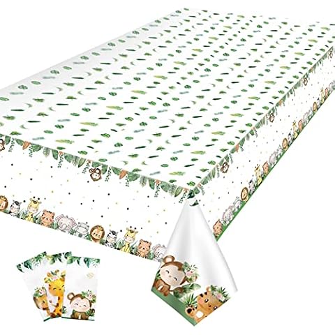 Mantel de la selva, 3 unidades, impermeable Cover