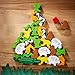 HABA Animal Upon Animal Game - Classic Wooden Tower Stack Game for Kids and Adults, STEM & Dexterity Party Activity for Ages 4+, Compact On The Go Edition