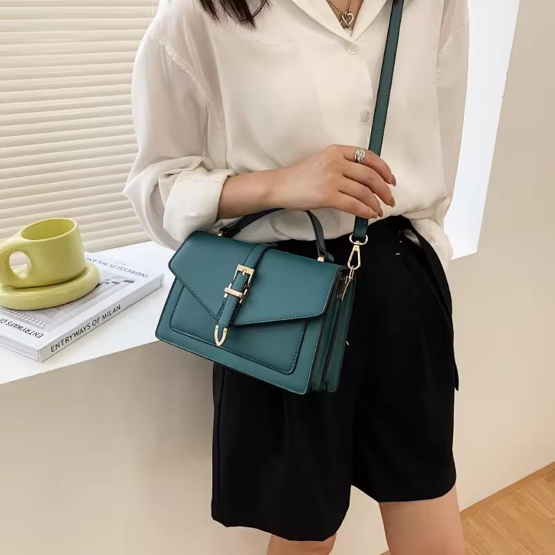 Crossbody Bags for Women - Small Cross Body Purse Leather Top-handle Handbags Trendy Shoulder Bag Satchel Purses4