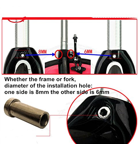 Upanbike Road Bicycle Fixed Gear Bike Aluminum Alloy Front Rear Caliper Brake #TOP3