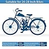 IMAYCC Bike Motor Kit 80cc Motorized Bike Kit 2 Stroke Gas Bicycle Engine Conversion Kit Fit for 26-28" Bikes (80CC Silver) #3