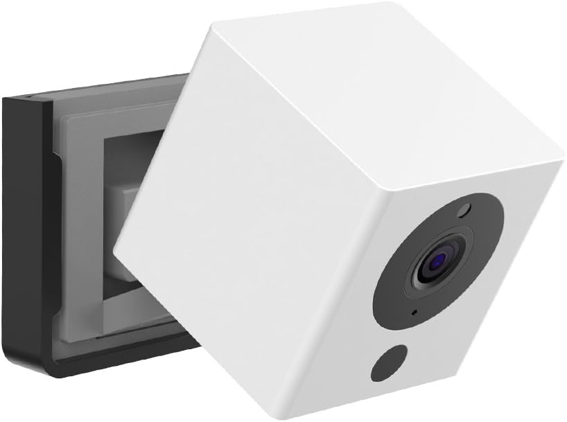 HOLACA Quick Wall Mount Bracket Compatible with Wyze Cam 1080p HD Camera Wyze Cam V2 (1 Pack, Black)