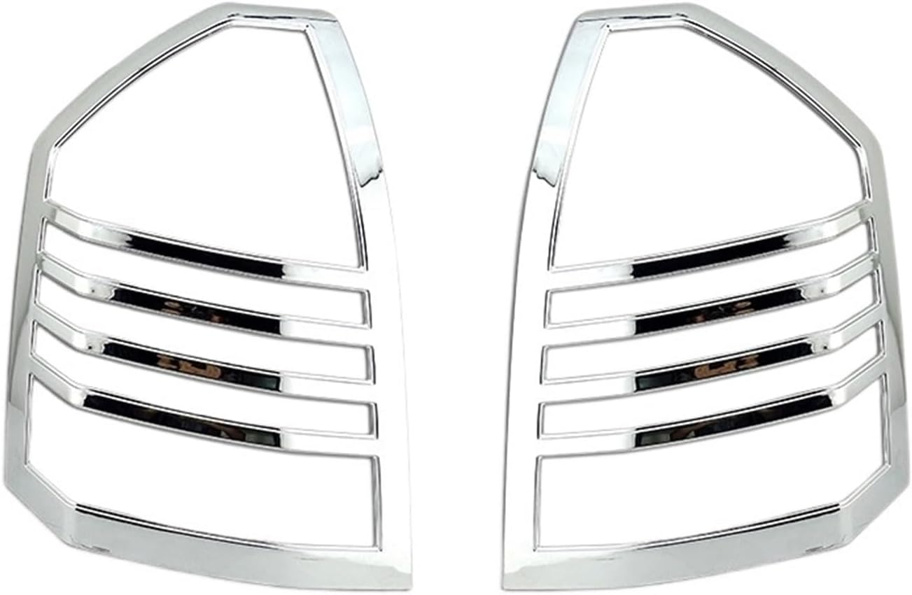 Car Taillight Frame Cover Chrome Trims Compatible for Chrysler 300/300C 2005-2008(Chrome),Chrome
