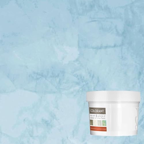 Miniatura 1 de Vasari Lime Plaster & Paint  COLORANTE  Fórmula concentrada para mezclar con 5 galones de yesos de cal Vasari  Grupo 2  Color Azurita #51