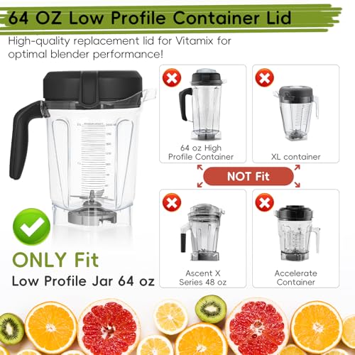 Tapa de repuesto para licuadora Vitamix 64 oz miniatura 2