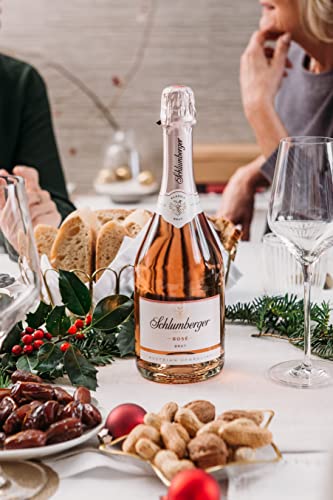 Schlumberger Rosé Brut Klassik | Austrian Sparkling Sekt | Methode Traditionelle | Frankfurt International Trophy Gold Award Gewinner 2024 | 750ml