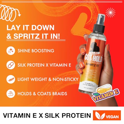 Spray ligero para trenzas y estilos naturales 8.5 Fl Oz miniatura 3