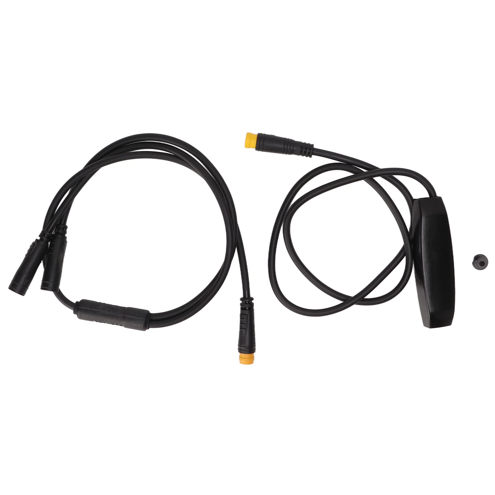 E czujnik zmiany biegów roweru chroń silnik 3-pinowy interfejs E zestaw do konwersji roweru części do aktualizacji modyfikacji roweru EBicycle (Sensor (metal) + 1T2 cable (long style))