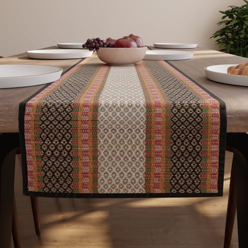 Image of Encasa XO Dining Table Runner 8 Seater, Handcrafted Madurkathi River Grass