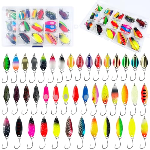 FREE FISHER 43Pcs Spoon Lure Kit