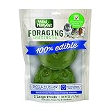 Wild Harvest Foraging Instincts Roll n’ Play Interactive Treat, 2 Count, for Rabbits, Guinea Pigs and Chinchillas