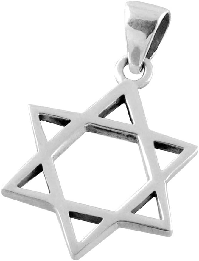 AJDesign Real 925 Sterling Silver Pendant Charm with Religious Token