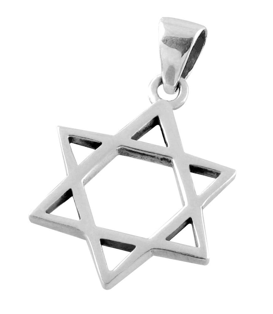 AJDesign Real 925 Sterling Silver Pendant Charm with Religious Token