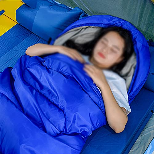 Jianghuayunchuanri Bequemer Schlafsack Outdoor Ultraleichter tragbarer Schlafsack, um schmutzige Reisende Camping-Schlafsack zu halten Indoor- und Outdoor-Aktivitäten (Farbe : Blue, Size : 1.95KG) - Image 7